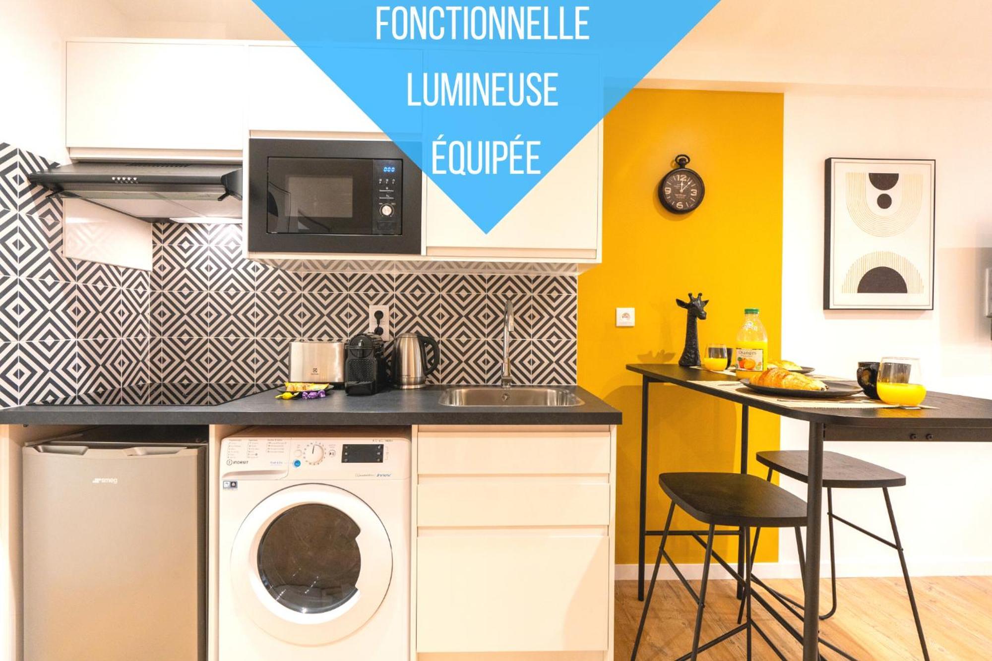 La Ferté-sous-Jouarre Studio - Self Checkin Automatique - Centre-Ville - Afrique מראה חיצוני תמונה