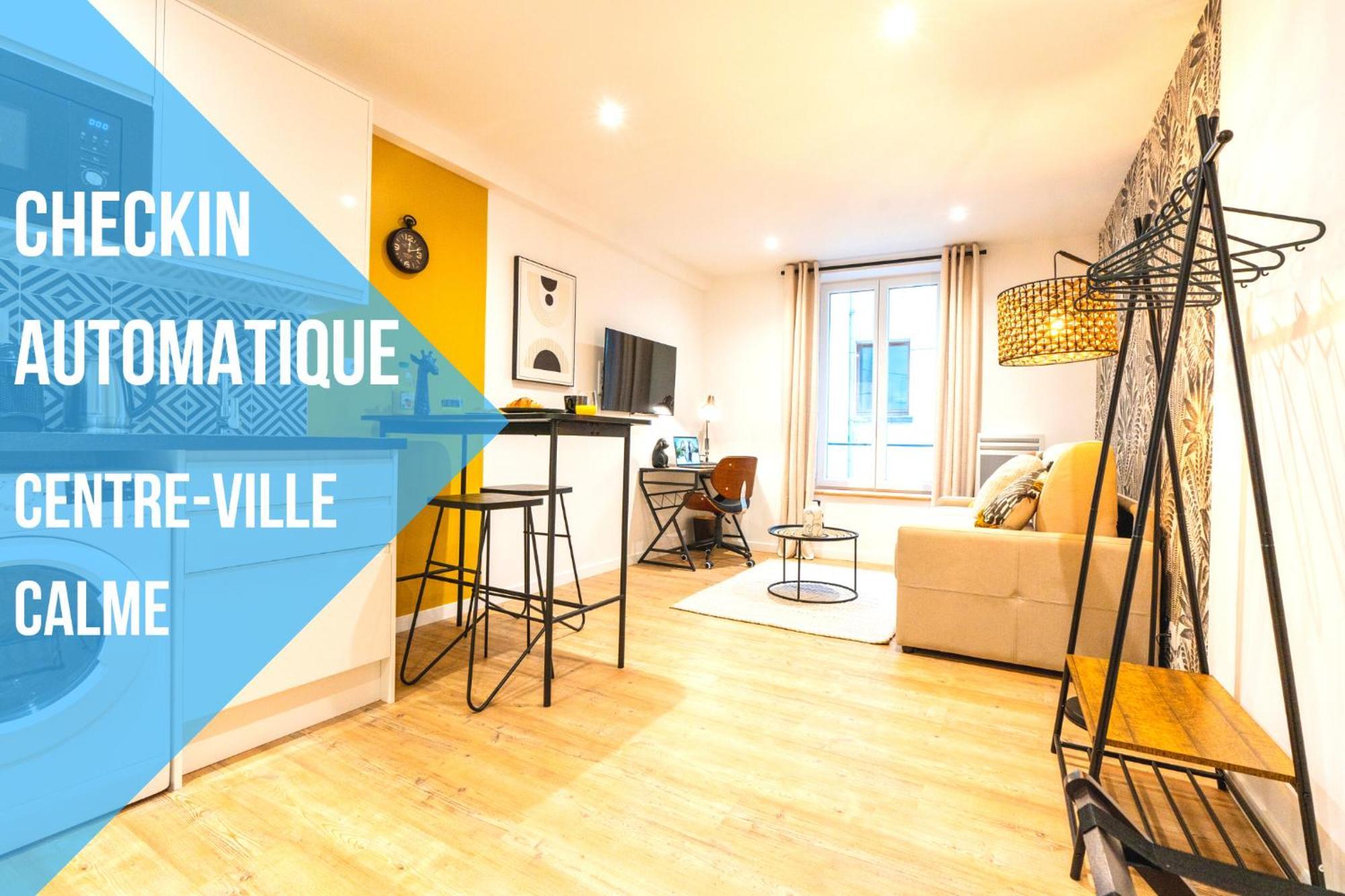La Ferté-sous-Jouarre Studio - Self Checkin Automatique - Centre-Ville - Afrique מראה חיצוני תמונה